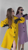 Balloon sleeve Long Coat