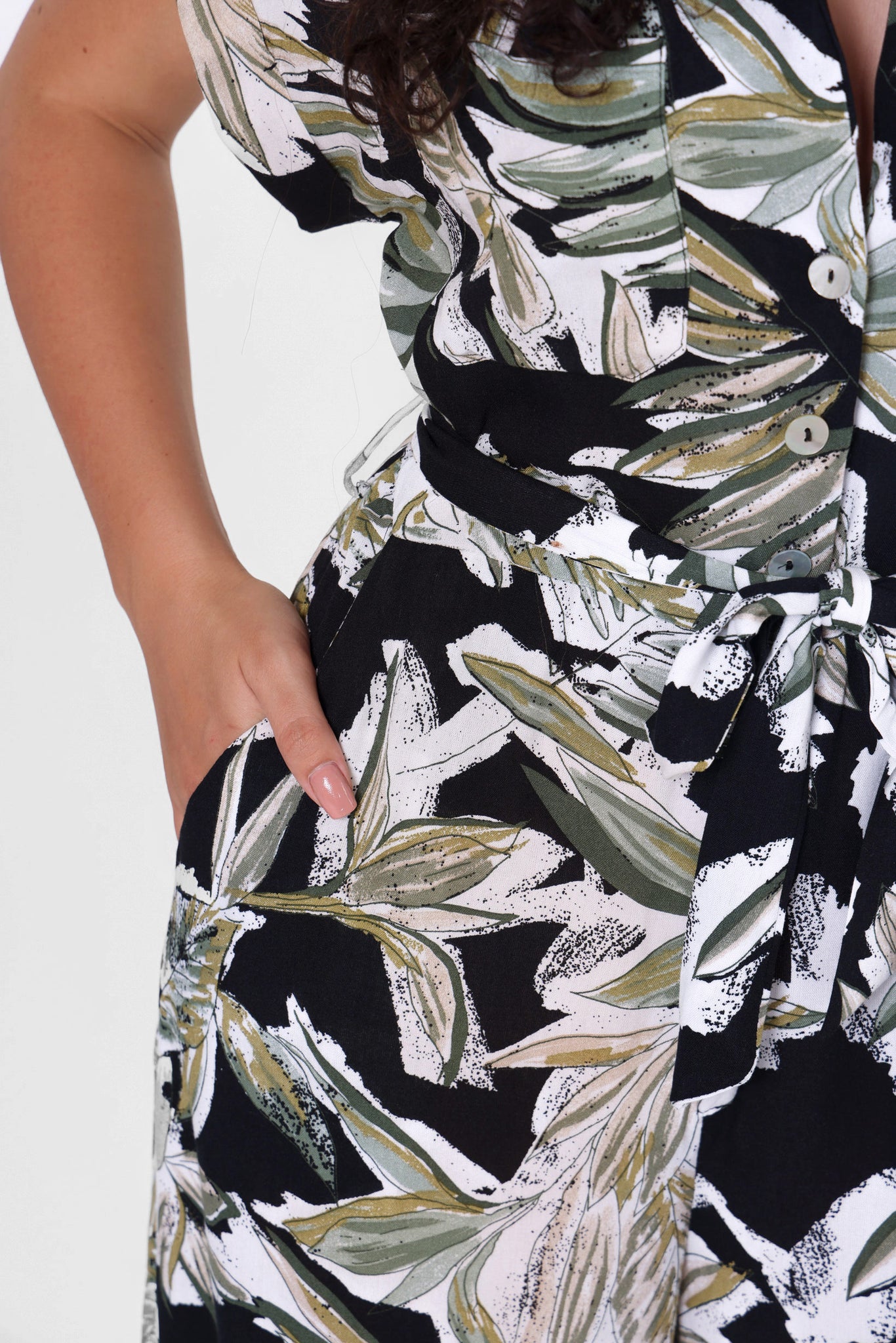 Cotton Jumpsuit Dress