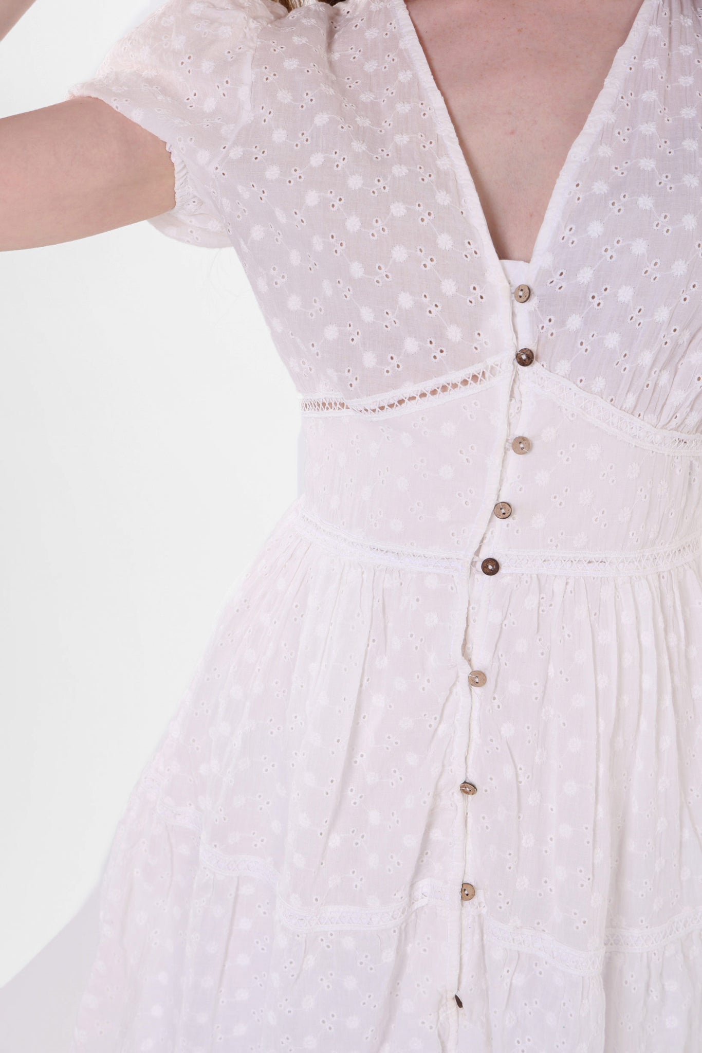 Dress with Buttons