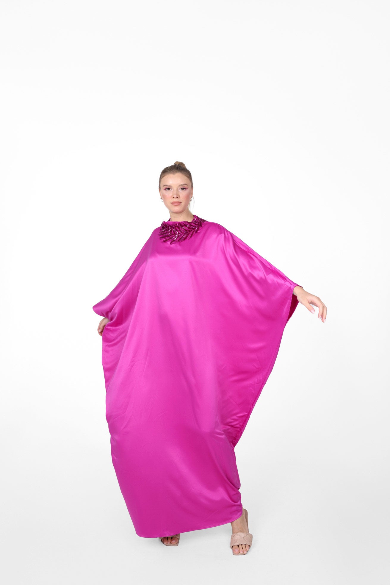 Kaftan Elite Collection with Embroidery Neck