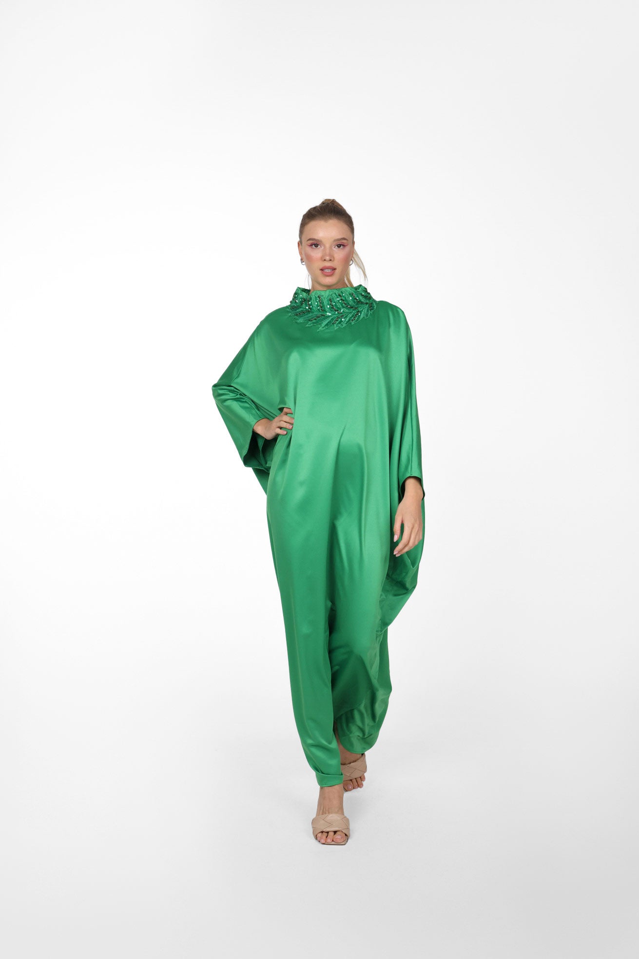 Kaftan Elite Collection with Embroidery Neck